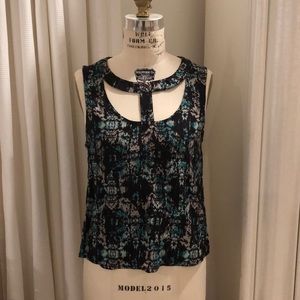 RVCA Cut Out Printed Tank